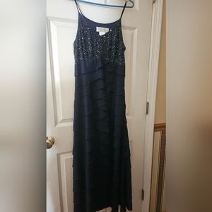 David's Bridal Navy Blue Mother Of The Bride Dress